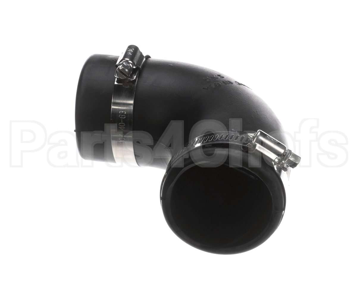 113738 Convotherm Connector,Tube,90Deg,2Id Epdm