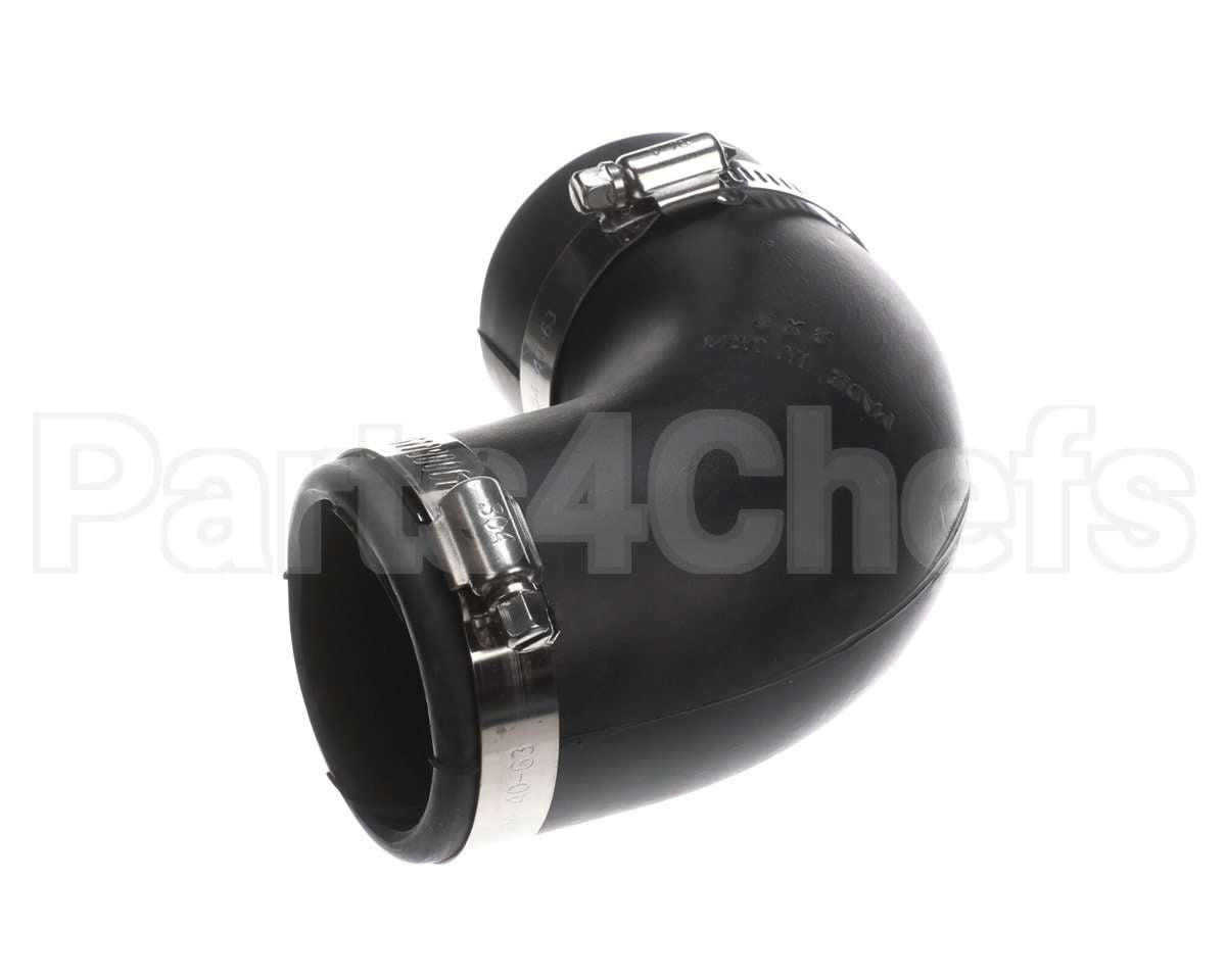 113738 Convotherm Connector,Tube,90Deg,2Id Epdm