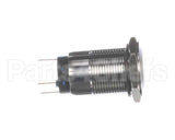 11392 Halton Blue Illum Metal Push Button