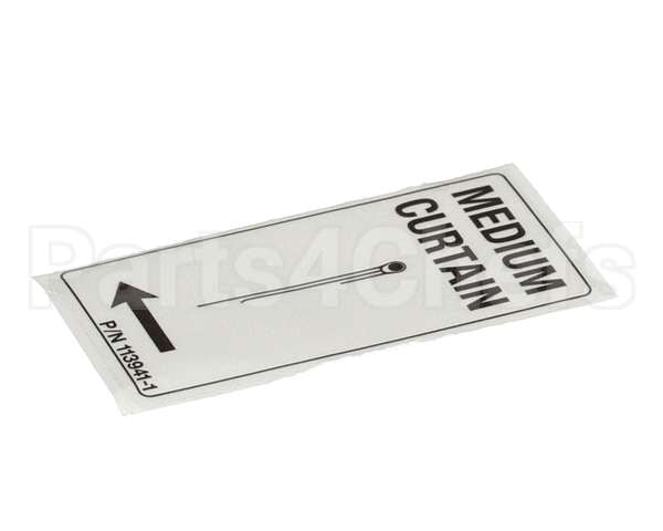 113941-1 Champion - Moyer Diebel Label Curtain Rl Med 500 Per Rl