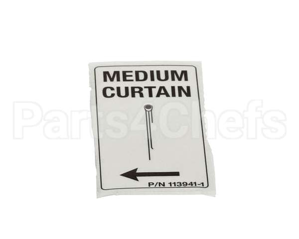 113941-1 Champion - Moyer Diebel Label Curtain Rl Med 500 Per Rl
