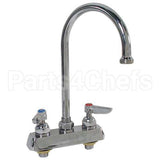 1141 Compatible TS Brass Deck Faucet 4"C Sgn T&S
