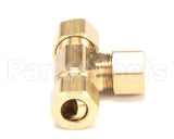 1147201 Southbend Range Tee,Union,Brass,3/8Cc