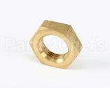 1148301 Southbend Range Nut,3/8-27 Brass Jam