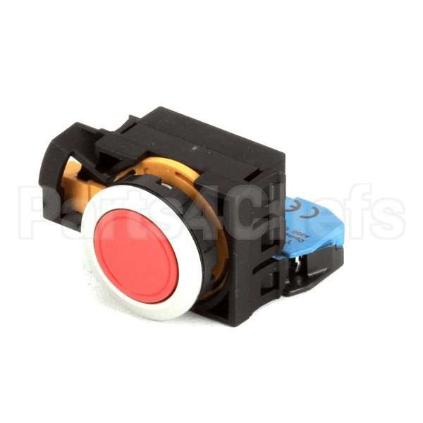 115018 Compatible Champion Pushbutton Assembly Red Flush Idec