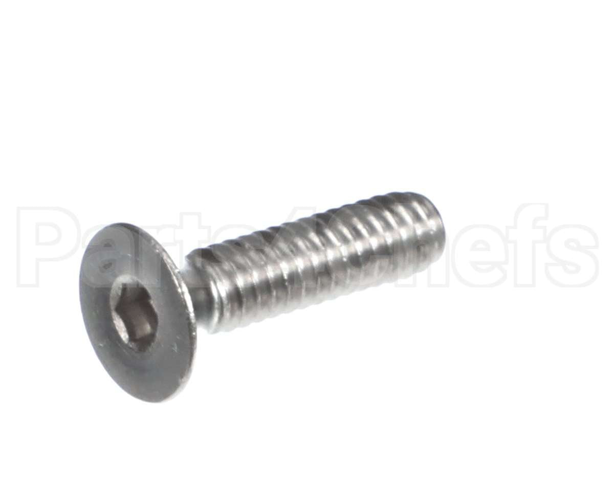 115158 Duke Screw,1/4-20X1Fl Skt Ss