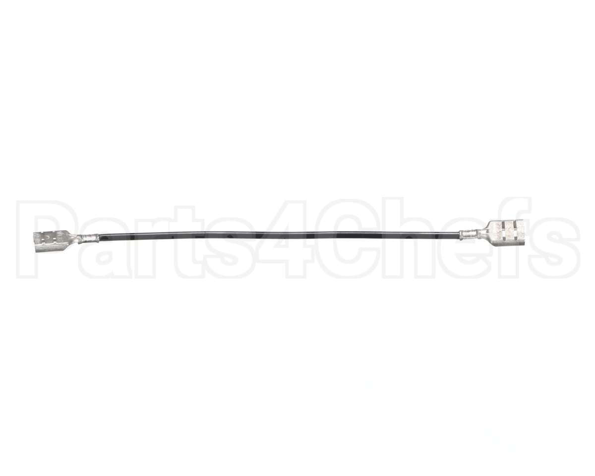 11538 Server Wire Asm, 18Ga, Strd, 200C, Blk, 4 In