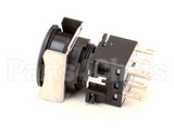 115616 Champion - Moyer Diebel Switch,Pwr,Maint.,Grn Pb,16Mm,Dpdt,Flsh