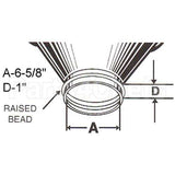 11599H Compatible Insinkerator Mounting Adapter