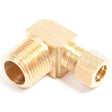 1164149 Compatible Southbend Elbow 1/2 Npt To 3/8 Cc Brass