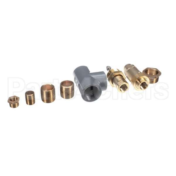 116751 Compatible Champion Kitdtv, 1 +O Brass Tee, Reducer, W/Tins