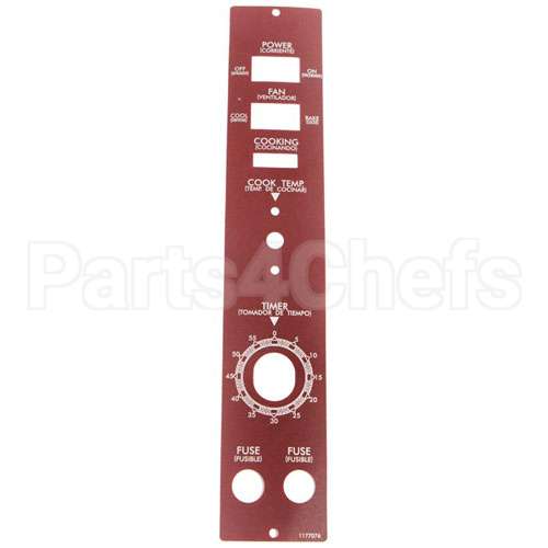 1176155 Compatible Toastmaster - Middleby Marshall Maroon Polypanel