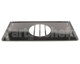1177331 Southbend Range Baffle, Rear Air, Enameled