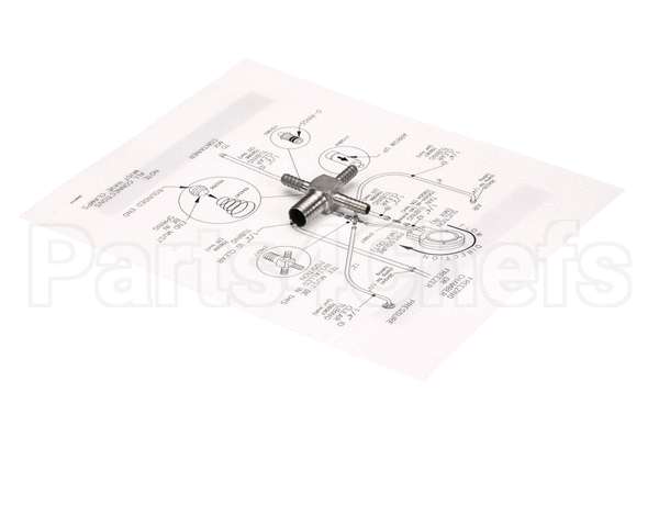 1177816 Stoelting Kit; 4-Way Tee Replacement