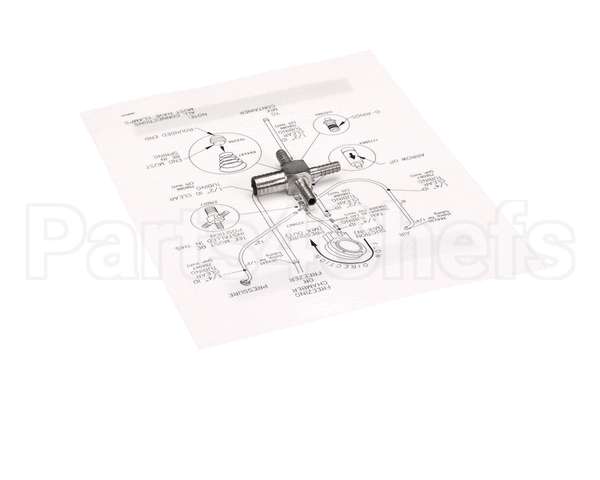 1177816 Stoelting Kit; 4-Way Tee Replacement
