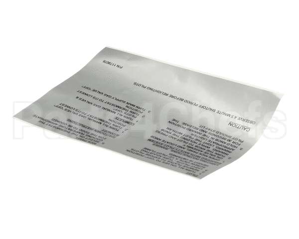 1179076 Southbend Range Lighting Instructions -English