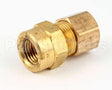 1182195 Southbend Range Fitting, 1/2"Cc 1/4"Npt Brass
