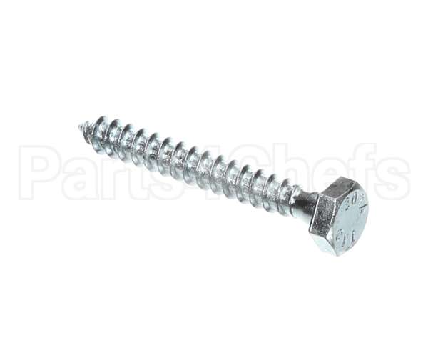 1183334 Southbend Range Screw,Lag,1/4X2,Zn Pltd