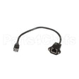 118440 Compatible Duke Rj45 Ethernet Cable, Panel Mnt
