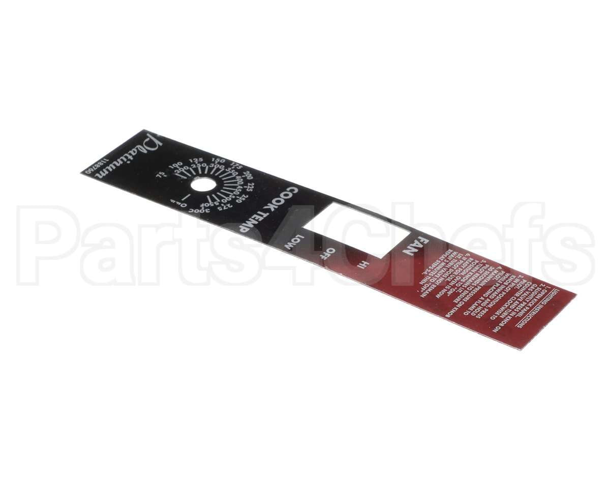 1188760 Southbend Range Polypanel, Plat Co Stnd Pilot