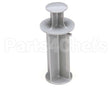 119162 Robot Coupe Mid.grey Round Pusher