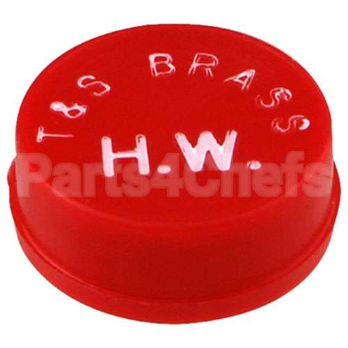 1194-45 Compatible TS Brass Button, Index, Red, Wristblade