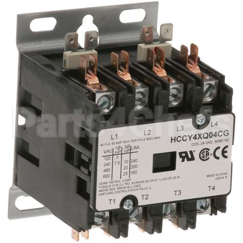 119811 Compatible Groen Contactor 4P 40/50A 24V