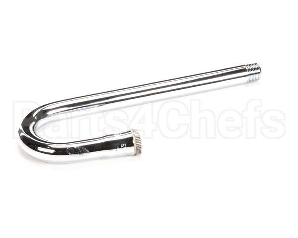 119X T&S Brass Rigid Gooseneck, 2-3/4 Spread, 8-3/4 Hei