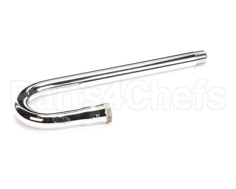 119X T&S Brass Rigid Gooseneck, 2-3/4 Spread, 8-3/4 Hei