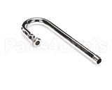 119X T&S Brass Rigid Gooseneck, 2-3/4 Spread, 8-3/4 Hei