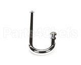119X T&S Brass Rigid Gooseneck, 2-3/4 Spread, 8-3/4 Hei