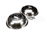 12-0116-AC Evo 2Pc Ss Steamer/Cooking Covers