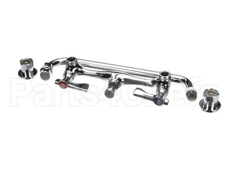 12-812L Krowne Silver Series 8 Center Wall Mount Faucet