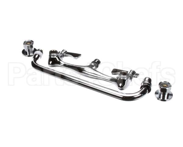 12-812L Krowne Silver Series 8 Center Wall Mount Faucet