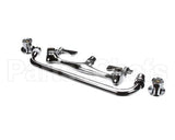 12-812L Krowne Silver Series 8 Center Wall Mount Faucet