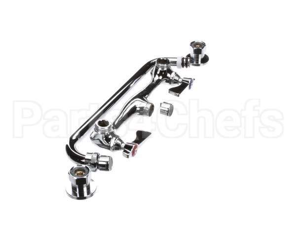 12-812L Krowne Silver Series 8 Center Wall Mount Faucet