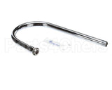 120X T&S Brass Rigid Gooseneck, 5-1/2 Spread, 10-1/4 He