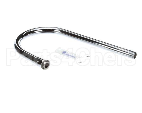 120X T&S Brass Rigid Gooseneck, 5-1/2 Spread, 10-1/4 He