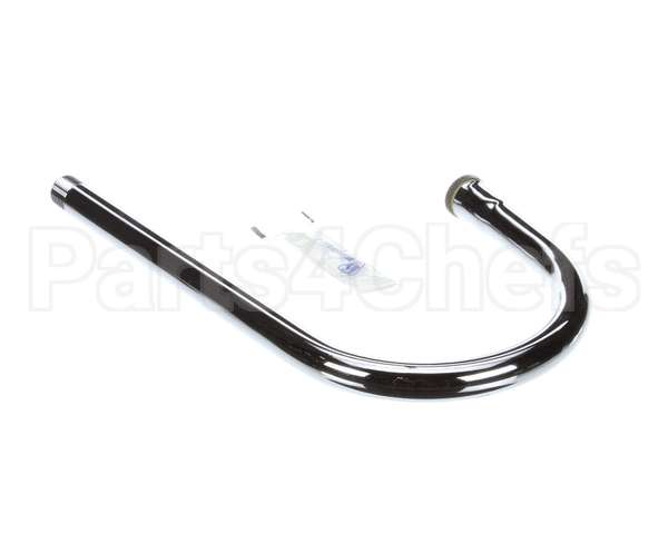 120X T&S Brass Rigid Gooseneck, 5-1/2 Spread, 10-1/4 He