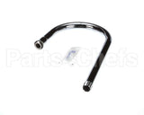 120X T&S Brass Rigid Gooseneck, 5-1/2 Spread, 10-1/4 He