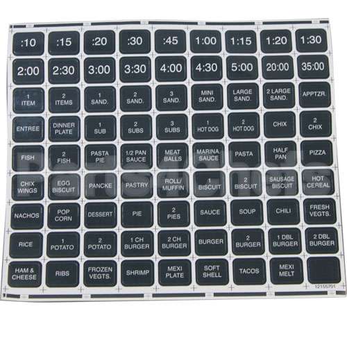 12155701 Compatible Amana Label - Menu