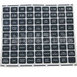 12155702 Compatible Amana Label - Menu
