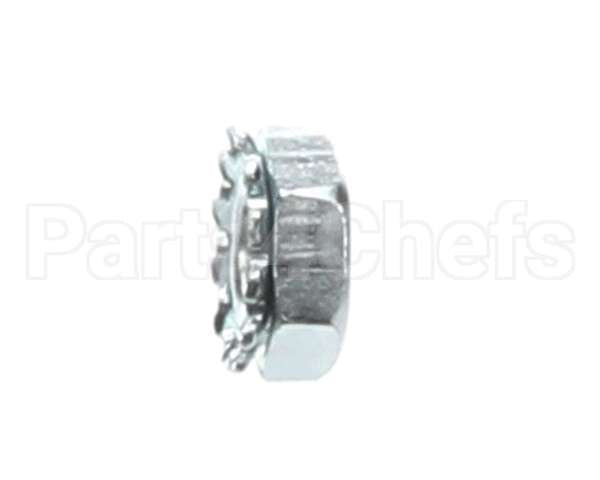 12189 Nieco 10-32 Kep Nut, Zinc Plated