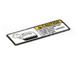 122853 Groen Label, Caution Steam