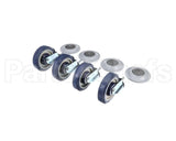 122919 Norlake Caster Grch Kote Lpi Set Of 4