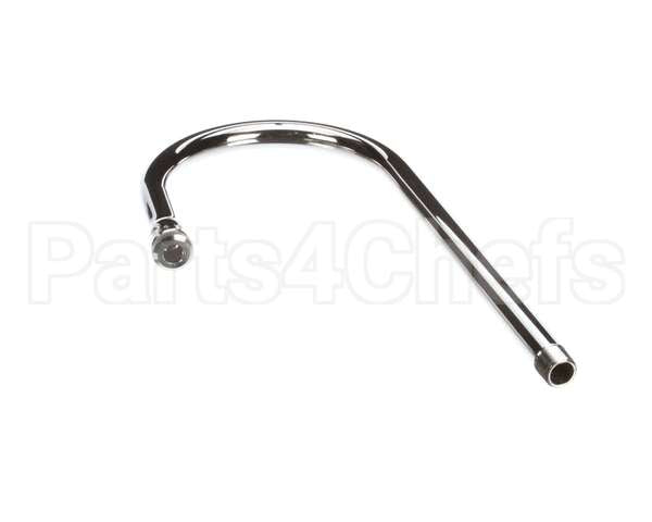 122X T&S Brass Rigid Gooseneck, 5-1/2 Spread, 11-1/2 He