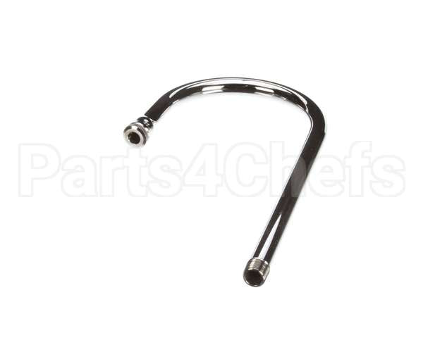 122X T&S Brass Rigid Gooseneck, 5-1/2 Spread, 11-1/2 He