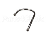 122X T&S Brass Rigid Gooseneck, 5-1/2 Spread, 11-1/2 He