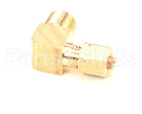 1231-015 Concordia Beverage Elbow Brass 18M X 18T