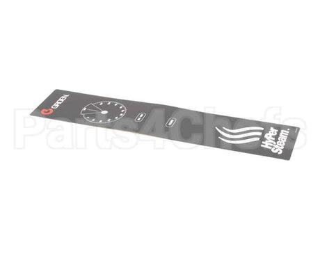 123126 Groen Overlay, Front Panel Hy-3E
